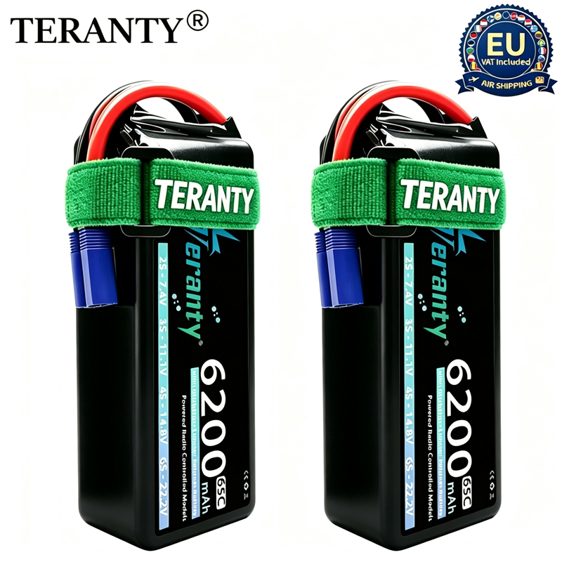 Rc Hobby Land - แบตเตอรี่ลิโพ TERANTY 6S 6200mAh 22.2V 65C