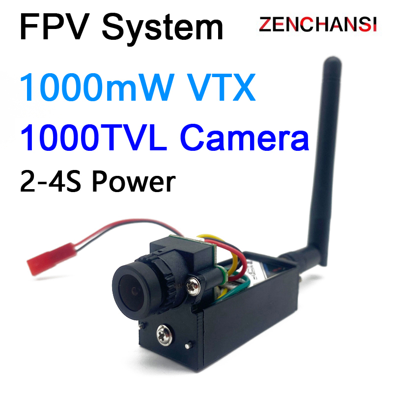 Rc Plane Hobby Zone - 5.8G 48CH 100/200/400/1000mW เครื่องส่งสัญญาณ VTX และ