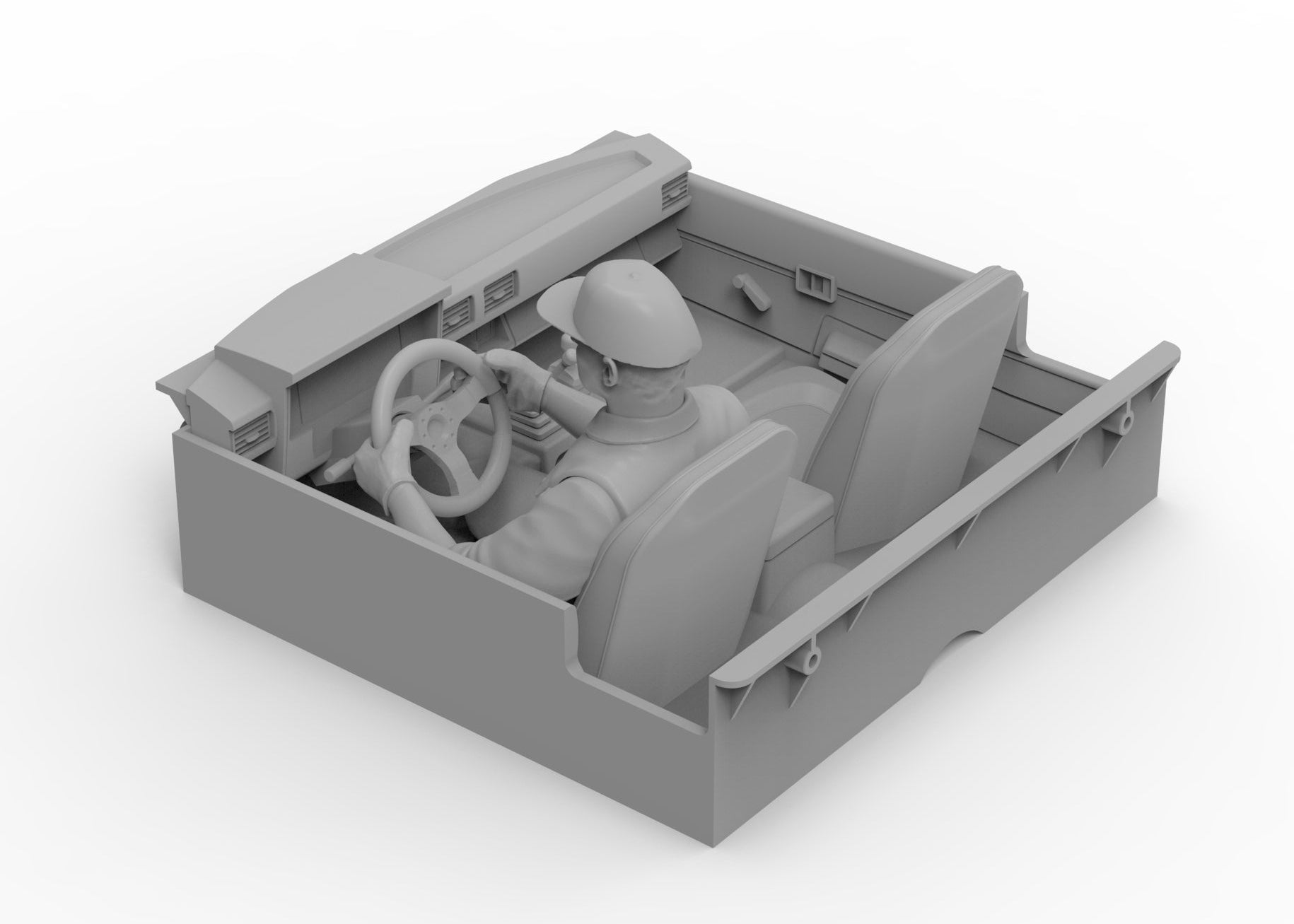 Rc Hobby Shops - อะไหล่ตกแต่งภายในรถ Axial SCX10 III RC Crawler