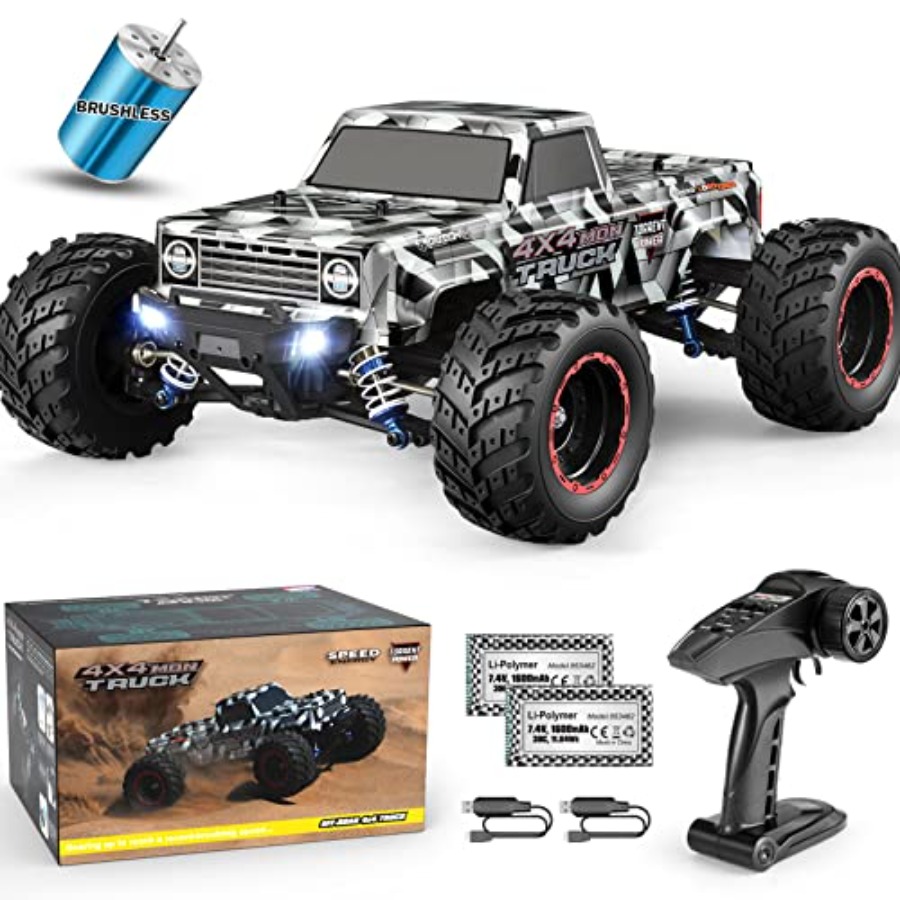 รถบรรทุกมอนสเตอร์ RC ขับเคลื่อ - Rc Hobby Grade Monster Truck บทวิจารณ์และราคา