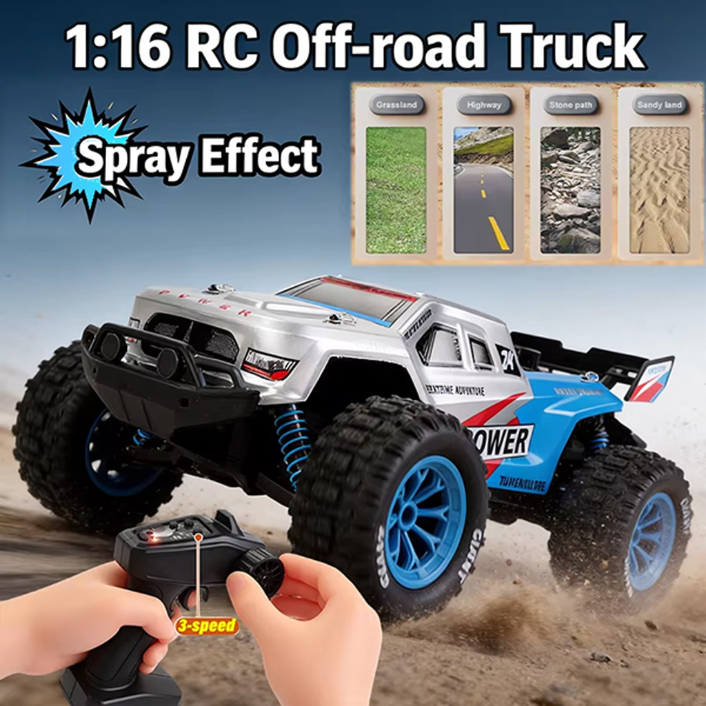 รถกระบะบังคับวิทยุ X025 ขนาด 1 - Rc Hobby Grade Truck บทวิจารณ์และราคา