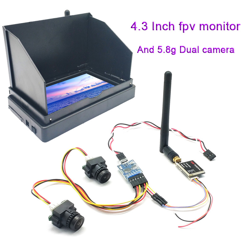 5.8G 48CH 4.3นิ้ว FPV Monitor  - Rc Plane Hobby Zone บทวิจารณ์และราคา