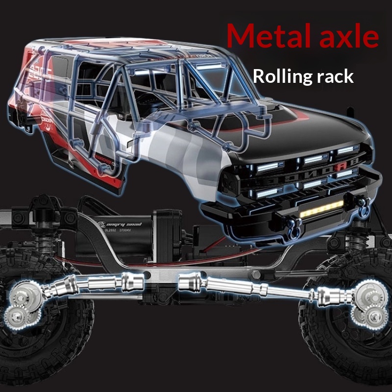 รถบังคับวิทยุ Mjx Rc Bronco H1 - Rc Hobby Toucan บทวิจารณ์และราคา